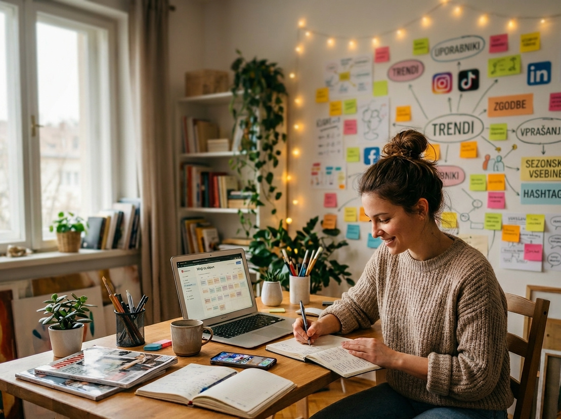 10 načinov, kako dobiti ideje za objave na družbenih omrežjih